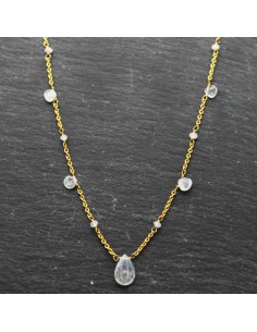Collar Mineral - 5 Lagrima - 39 + 4 cm 2