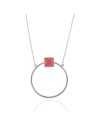 Collar Mineral - Circulo - 38+2+2cm