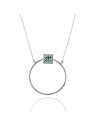 Collar Mineral - Circulo - 38+2+2cm