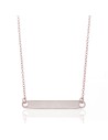 Collar Plata - Placa 30*4