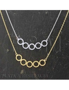 Collar Bronce - Circulos 2