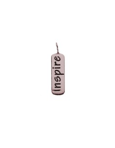 Charm Placa - Inspire 16*5mm 2