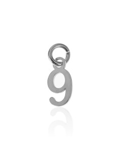 Charm - Numero 9 - 9.5*5.5mm 2