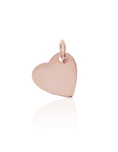 Charm Plata - Corazon 12mm 2