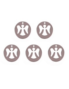 Charm Plata - Angel 12mm 2