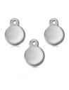 Charm Plata - Chapa 4mm - 5 uds