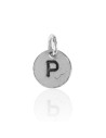 Charm Plata -  Letra 8mm