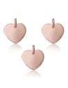 Charm - Liso Corazon 9*7mm