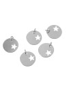 Charm - Placa Estrella 12mm