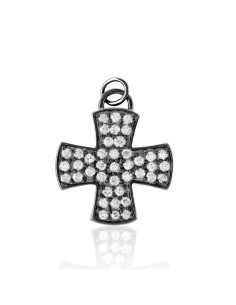 Colgante Circonita - Cruz 20*20mm 2