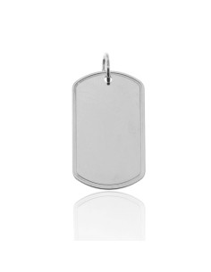 Colgante Plata - Placa 33*19 2