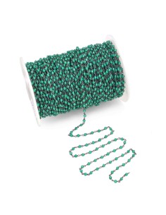 Cadena Rosario- Onix Verde 1M 2