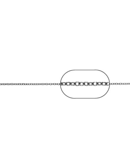 Cadena Rolo - 0.3mm - 1mt