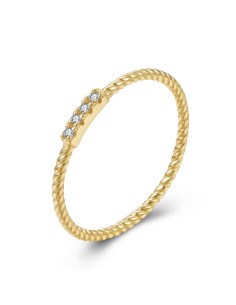 Anillo Circonita - Fino 2