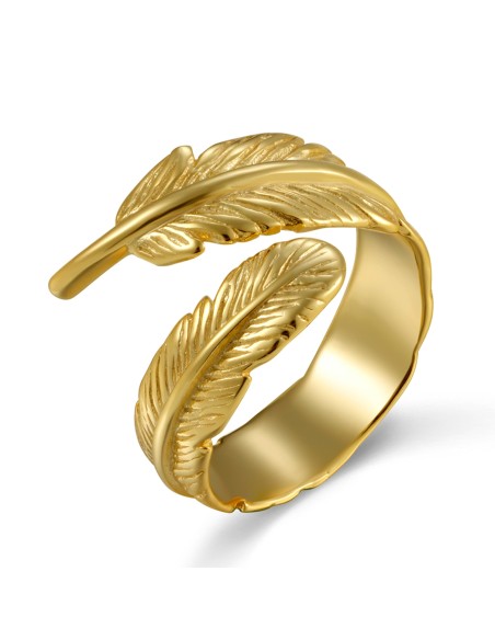 Anillo Plata - Pluma