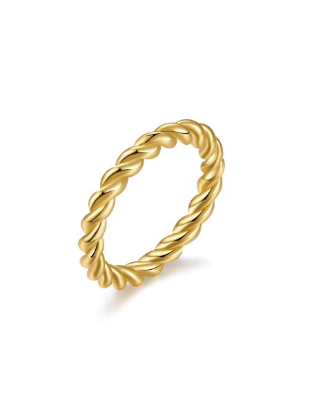 Anillo Plata - Trenzado