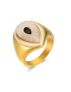 Anillo Acero Nacar 2