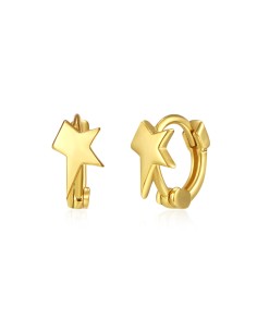 Pendientes Aro Estrella - 10 mm 2