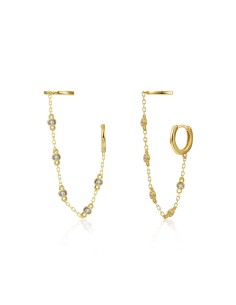 Pendientes Aro - Circonita 2