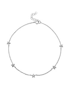 Tobillera Circonita - Star 5,5mm - 22+3 2