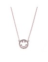 Collar Plata - Smiley