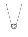 Collar Plata - Smiley