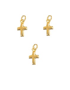 Charm Plata - Cruz 10*7 mm 2