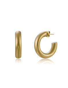 Pendientes Aro Bronce Retro 25mm 2