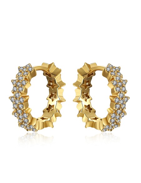 Pendientes Circonita - Estrella