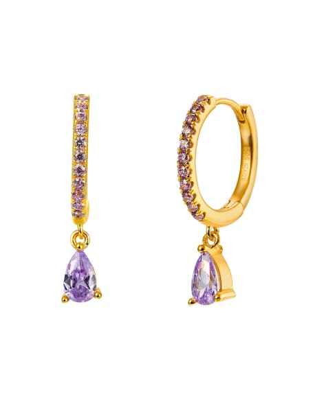 Pendientes Circonita - Aro