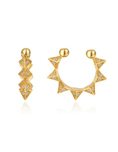 Pendientes Circonita - Earcuff 2