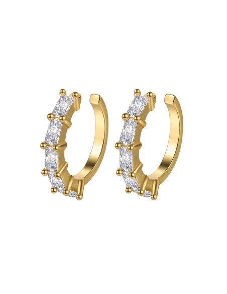 Pendientes Earcuff - CIrconita - 12mm