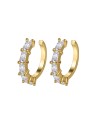 Pendientes Earcuff - CIrconita  - 12mm