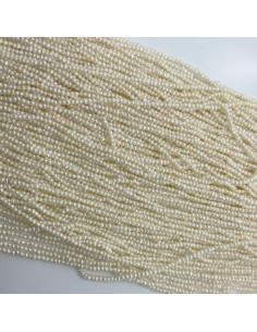 Mineral de Tira - 36mm - Perla cultivada - 2-2.5mm 2