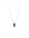 Stone Necklace - 11*18 Rombus