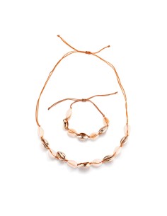 Collar + Pulsera - Concha 2