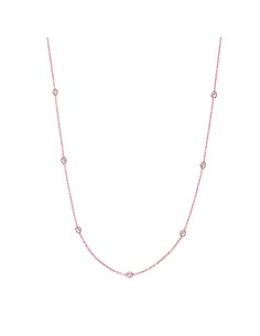 Collar Circonita - 81 cm - Bañado Oro y Bañado Oro Rosa 2