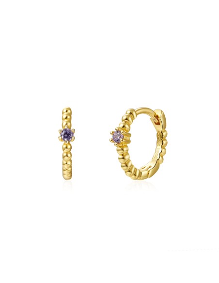 Pendientes Circonita - Aro